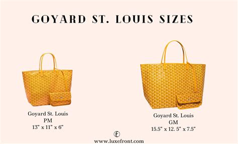 goyard pm measurements